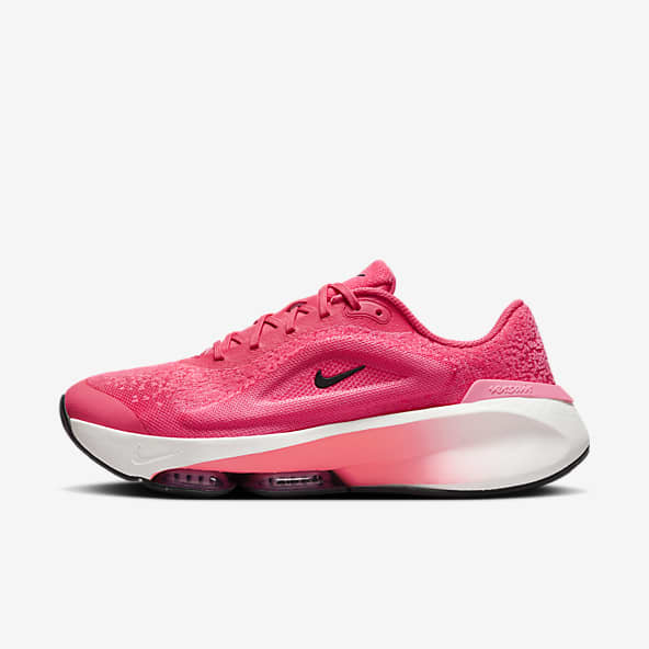 Womens hot pink nike tennis shoes sales